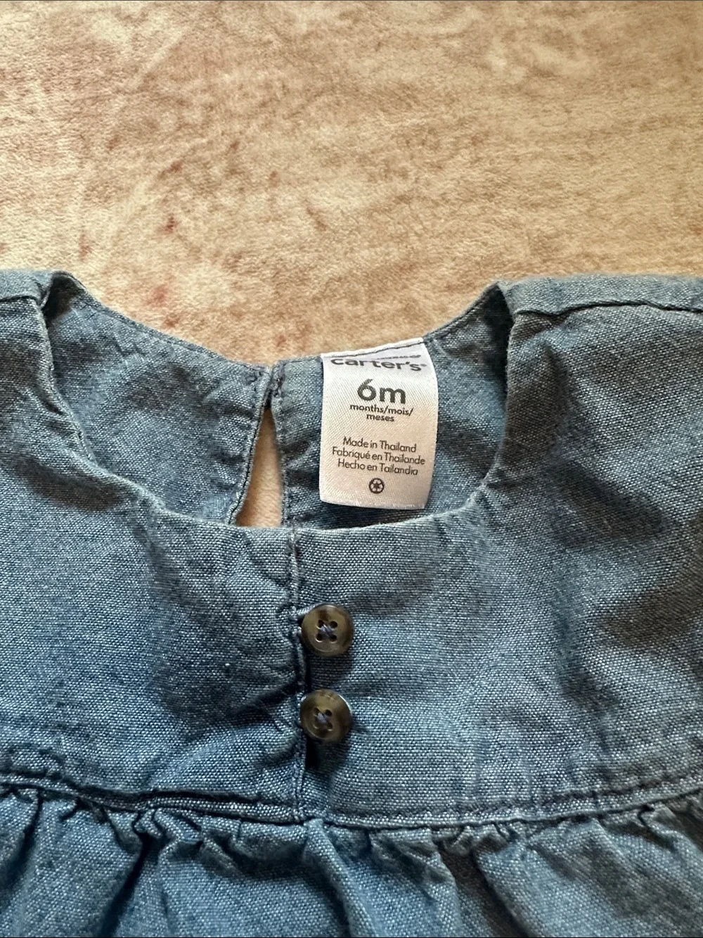 Carters denim matching set